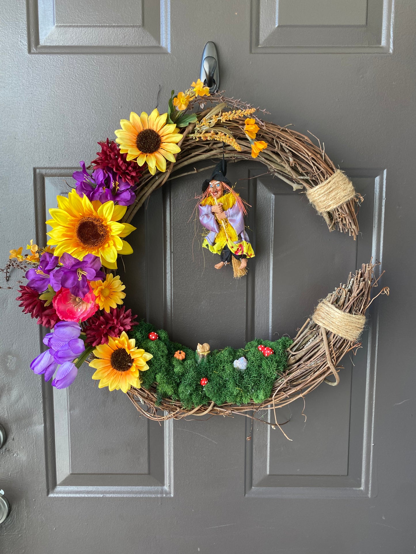 Witch Wreath (Handmade)