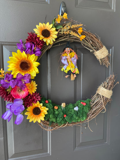 Witch Wreath (Handmade)