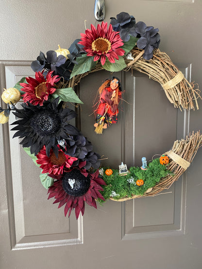 Witch Wreath (Handmade)