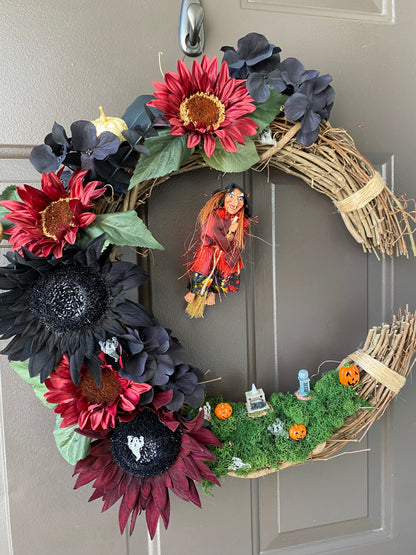 Witch Wreath (Handmade)