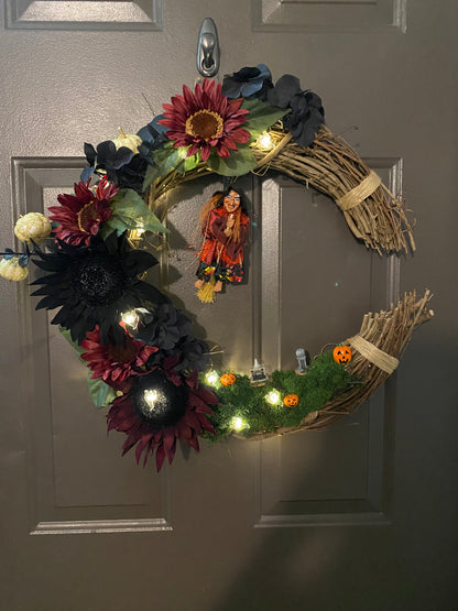 Witch Wreath (Handmade)