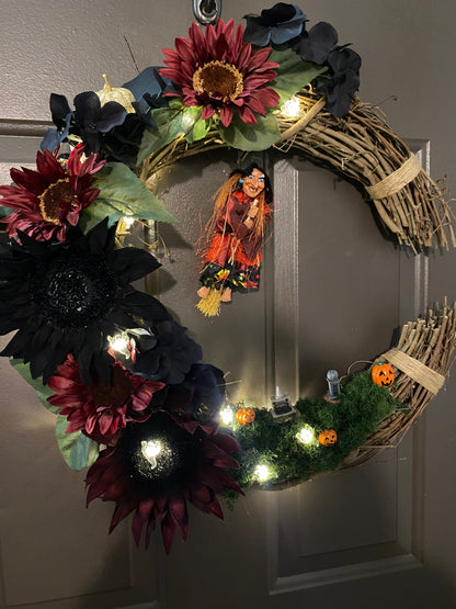 Witch Wreath (Handmade)