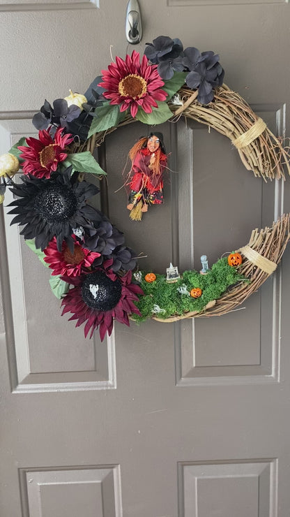 Witch Wreath (Handmade)